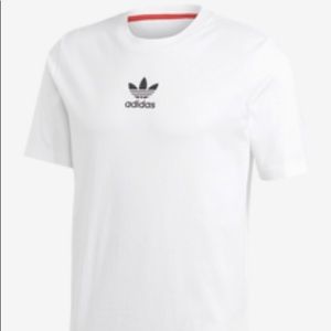 Adidas White T-shirt Size L!!